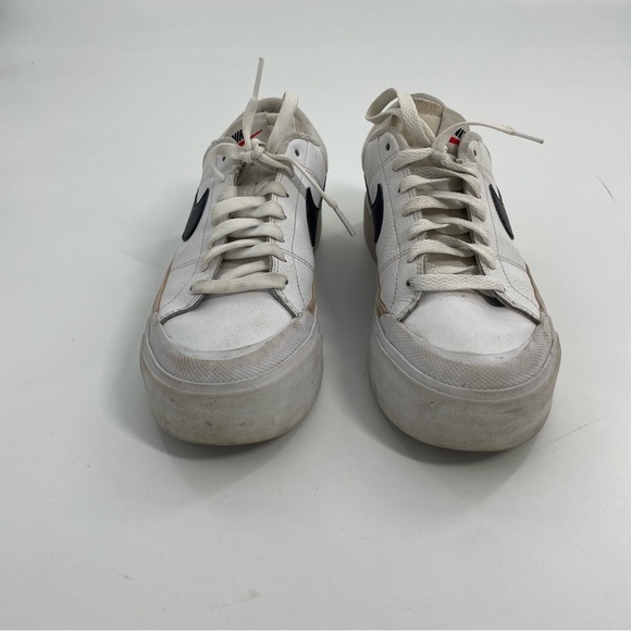 NIKE Court Legacy Lift unisex shoes DM7590-100 White Hemp/Team Orange/Black 7 - Picture 6 of 10